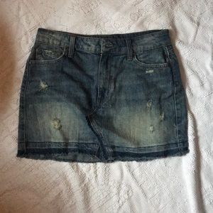 Denim skirt